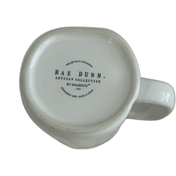 Rae Dunn Artisan Collection by Magenta “Early Bird” Embossed Ceramic Mug. LNWOT - Picture 8 of 8